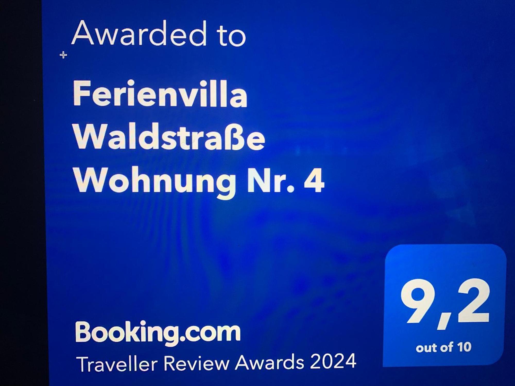 Ferienvilla Waldstrasse Wohnung Nr. 4 Heringsdorf  Exteriör bild